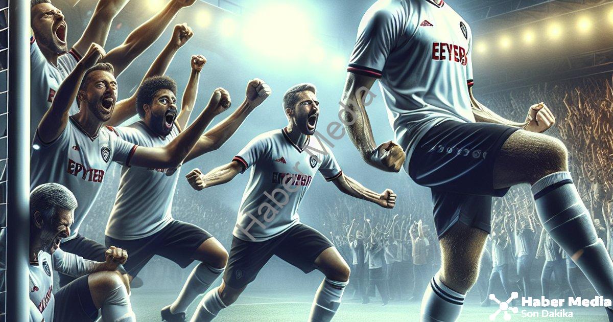 "Göztepe Deplasman Fatihi Oldu: Antalyaspor Engelini 2-1 ile Aştı" başlıklı haber için fotorealistik