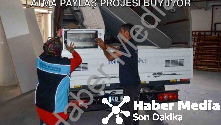 Bodrum Belediyesi’nden Örnek Dayanışma: Atma Paylaş Projesi Büyüyor