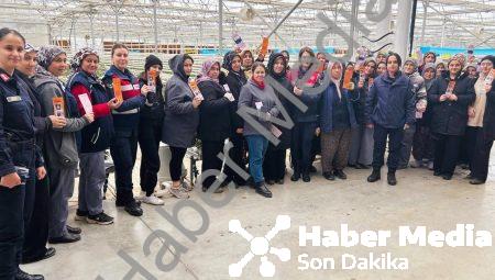 Kütahya Simav’da Jandarmadan Sera Çalışanı Kadınlara KADES Eğitimi