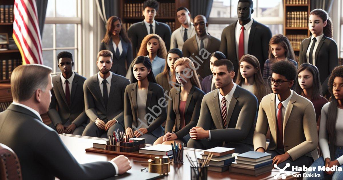 "Hisarcık Kaymakamı Erkan Atam Özel Öğrencileri Makamında Ağırladı" başlıklı haber için fotorealisti