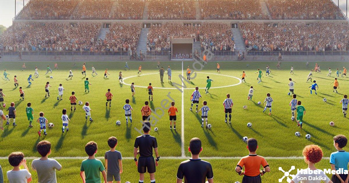 "Denizli'de Bir İlk: Erol Cantürk U-9 Futbol Şenlik Ligi Start Aldı" başlıklı haber için fotorealist