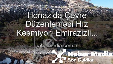 Honaz’da Çevre Düzenlemesi Hız Kesmiyor: Emirazizli Mahallesi Estetik Dokunuşlarla Yeniden Şekilleniyor
