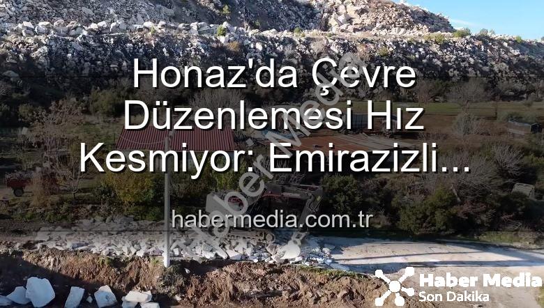 Honaz çevre düzenlemesi - Honaz'da Çevre Düzenlemesi Hız Kesmiyor: Emirazizli Mahallesi Estetik Dokunuşlarla Yeniden Şekilleniyor