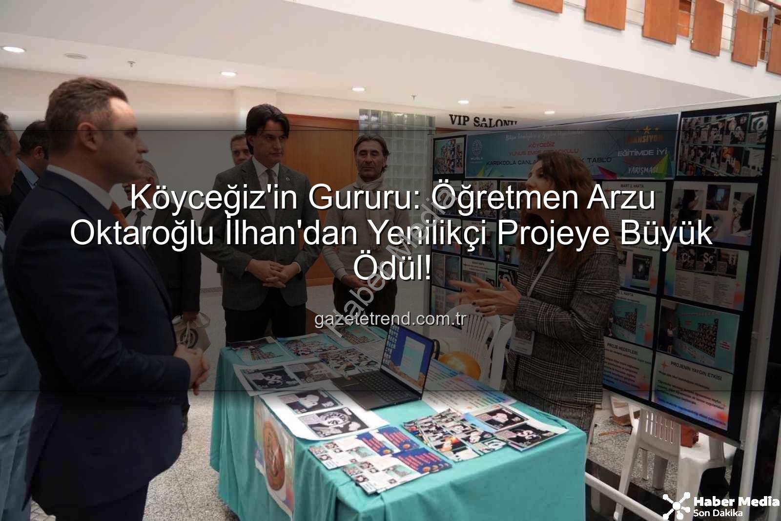 Karekodla Canlanan Periyodik Tablo - Köyceğizli Öğretmenden Çığır Açan Proje: Karekodla Canlanan Periyodik Tablo Ödüle Layık Görüldü!