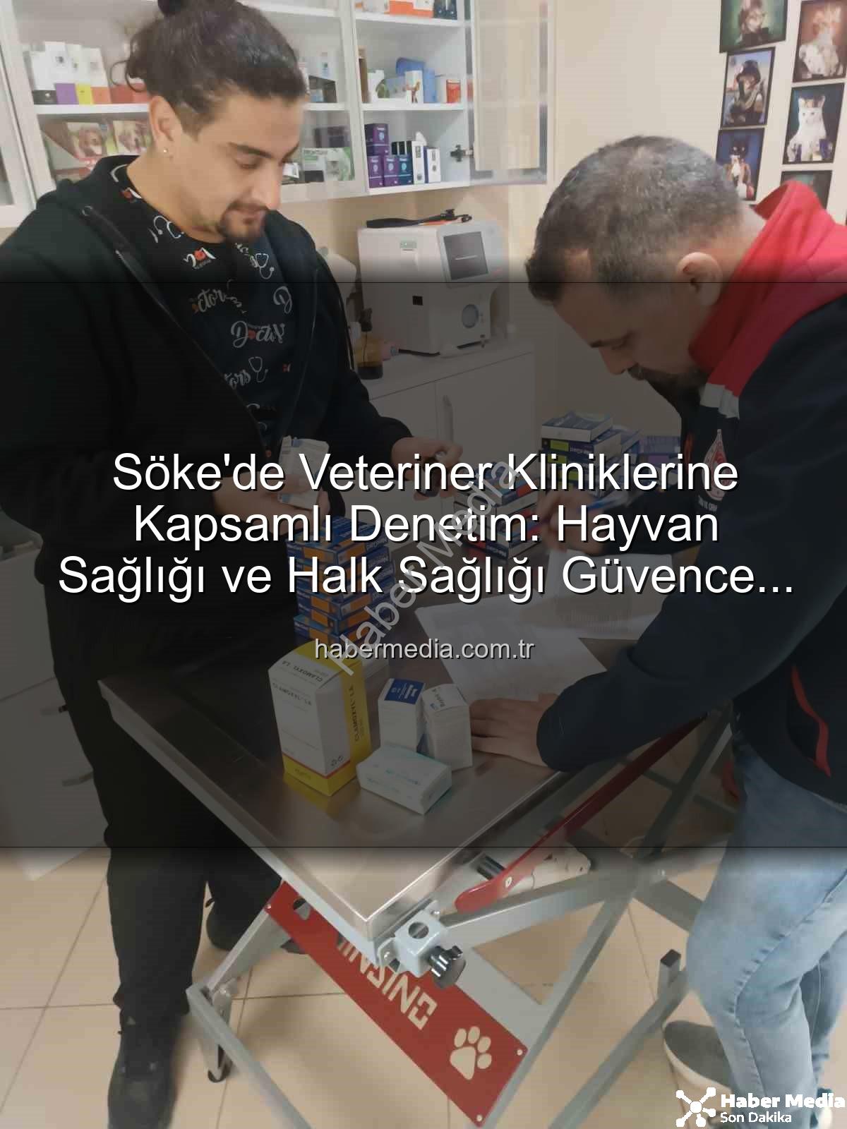 söke veteriner denetimi - Söke'de Veteriner Kliniklerine Kapsamlı Denetim: Hayvan Sağlığı ve Halk Sağlığı Güvence Altında