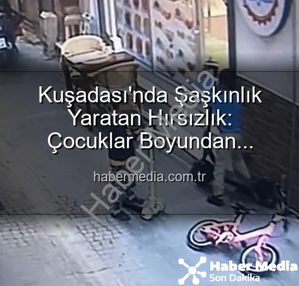 scooter hırsızlığı - Kuşadası'nda Şaşkınlık Yaratan Hırsızlık: Çocuklar Boyundan Büyük Elektrikli Scooter'ı Çaldı, Yerine Oyuncak Bıraktı!