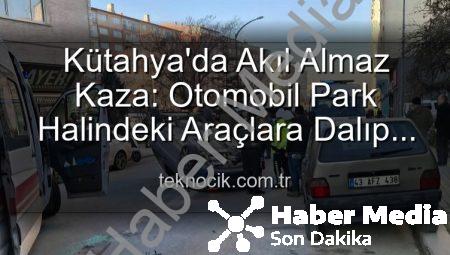 Kütahya’da Korkunç Kaza: Kontrolden Çıkan Otomobil Takla Attı, 2 Kişi Yaralandı